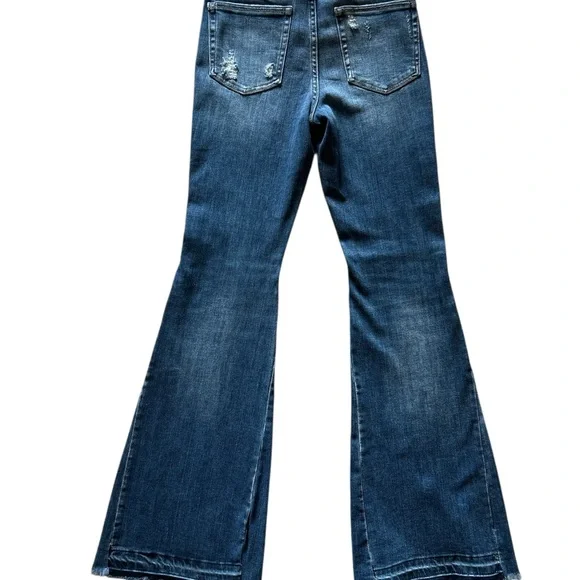 Flying Monkey Women’s High Rise Panel Flare Jeans.  Size 26 - Picture 5 of 9